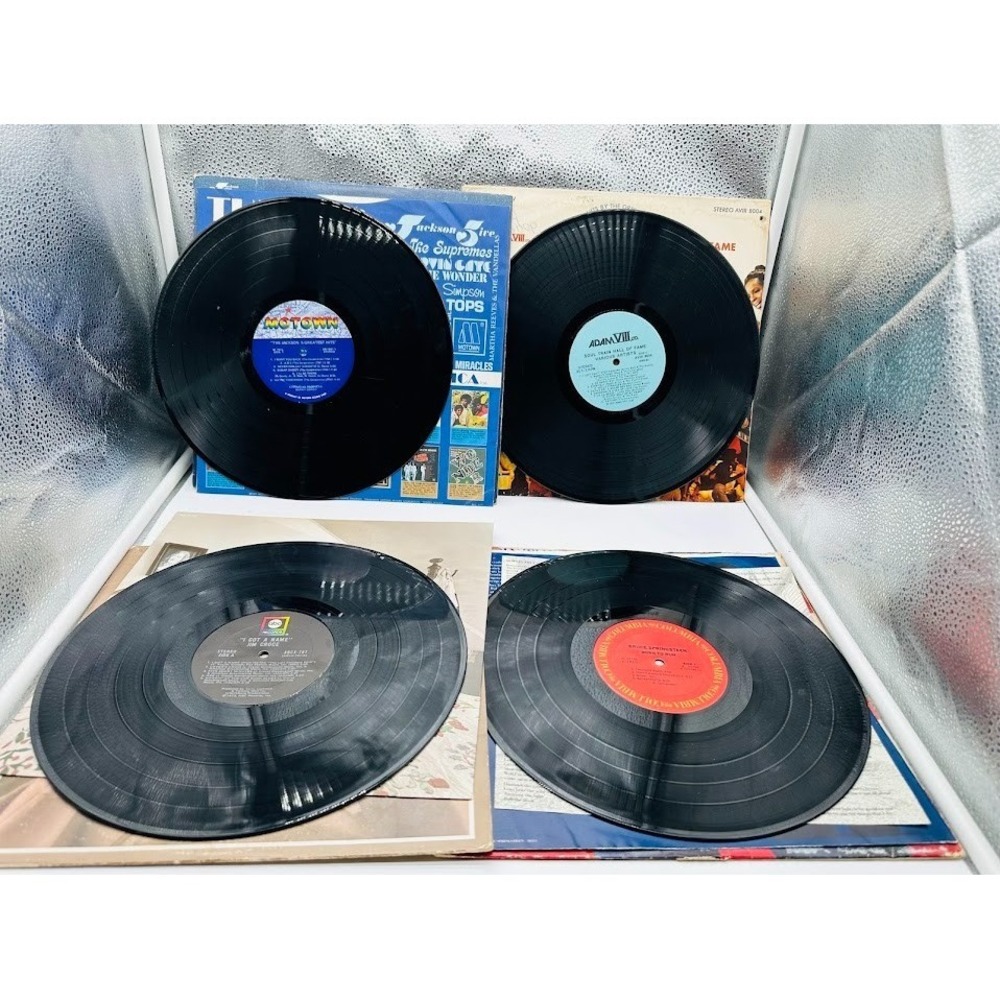 Vintage 4 LP Lot Jackson 5 Greatest Hits Soul Train Hall of Fame Croce USA - Picture 9 of 13